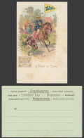 Delcampe - China Old UB Postcard Chinese Postman Post Office Dragon Flag, La Poste En Chine - Chine