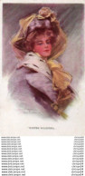 Delcampe - 4V9Tg   Illustrateur Philip Boileau Winter Whispers ... Jeune Femme Coiffe Manteau - Boileau, Philip