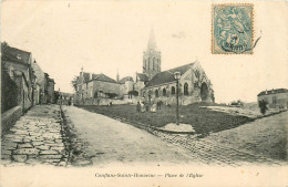 Delcampe - 78* CONFLANS STE HONORINE  Place De L Eglise     RL09.0006 - Conflans Saint Honorine