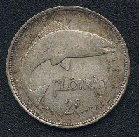 Delcampe - Irland, 1 Florin 1939, Silber, KM 15 - Irlande