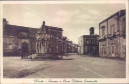 Delcampe - Ag25 Cartolina Nardo' Osanna E Corso Vittorio Emanuele 1940 Provincia Di Lecce - Lecce