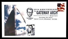 Delcampe - ESTADOS UNIDOS USA SAINT LOUIS 2005 THE GATEWAY ARCH ARQUITECTURA EERO SARINEN - Monuments
