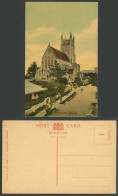 Delcampe - Bermuda Old Colour Postcard Cathedral Church Street Scene Wm. Weiss & Co. Photo. - Bermuda