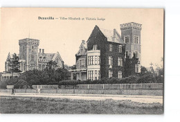 Delcampe - DEAUVILLE - Villas Elisabeth Et Victoria Lodge - Très Bon état - Deauville