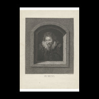 Delcampe - Portrait Of Peter Paul Rubens - Estampes & Gravures