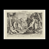 Delcampe - Diana Discovers Callisto's Pregnancy - Estampes & Gravures