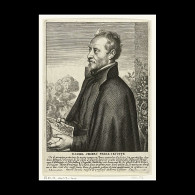 Delcampe - Portrait Of Daniel Seghers - Estampes & Gravures