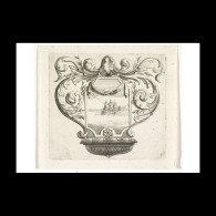 Delcampe - Vignet With A Sailing Ship - Estampes & Gravures
