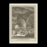 Delcampe - Mummies In A Cave - Estampes & Gravures