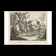 Delcampe - Monkeys Dancing - Estampes & Gravures