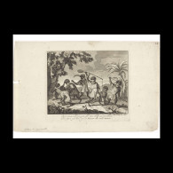 Delcampe - Playing Monkeys - Estampes & Gravures