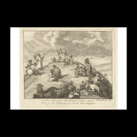 Delcampe - Monkeys On A Mountaintop - Estampes & Gravures
