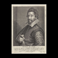 Delcampe - Bust Portrait Of Pieter De Jode (I) - Estampes & Gravures