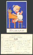 Delcampe - MABEL LUCIE ATTWELL Old Postcard Not A Word To Boss I'm Writing This To You 2647 - Non Classés