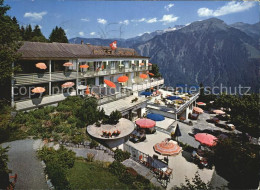 Delcampe - Braunwald GL Hotel Alpina Terrasse - Sonstige & Ohne Zuordnung