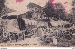 Delcampe - AE- CEYLAN - TRANSPORT DES LIEUX DE PRODUCTION AU PORT - MAISON J. QUILLE & FILS - PARIS - EN 1928 - ( 2 SCANS ) - Sri Lanka (Ceylon)