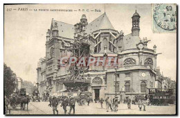 Delcampe - CPA Paris La Pointe Saint Eustache - Autres Monuments, édifices