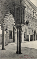 Delcampe - CPA Sevilla Andalusien, Patio De Las Doncellas - Sonstige & Ohne Zuordnung