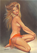Delcampe - Michel Gourdon 38 Pin Up Frére D'Aslan - Gourdon