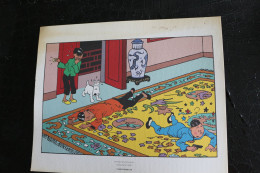 Delcampe - Ex-Libris -Lot De Trois Dessins De Tintin - Extrait Du Lotus Bleu - Planche 53 Strip Hergé - 2  - Dim:240x193mm - Illustratori G - I