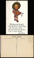 Delcampe - Little Girl Comic De Gem's Mus' Be Pure From Princesses To Peasants Old Postcard - Cómics
