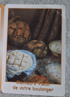 Delcampe - Petit Calendrier De Poche 2002 Pain Boulanger Pâtissier Comines Nord - 3 Volets - Petit Format : 2001-...