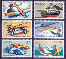 Delcampe - Poland 1981 Mi 2757-2762 Fi 2614-2619 MNH (ZE4 PLD2757-2762) - Schiffe
