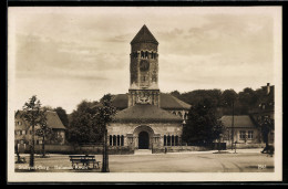 Delcampe - AK Stuttgart-Berg, Heilands-Kirche - Stuttgart