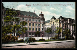Delcampe - AK Leipzig, Centraltheater, Leipziger Lebensversicherungsgesellschaft - Theater