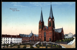 Delcampe - AK Pirmasens, Kath. Kirche - Pirmasens
