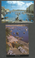 Delcampe - St. JULIAN's - 2 Postcards - MALTA - - Malta