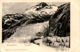 Delcampe - Rhonegletscher - Furkapost (3) - Obergoms