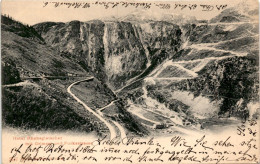 Delcampe - Hotel Rhonegletscher Mit Grimsel Und Furkastrasse (387) * 3. 4. 1902 - Obergoms