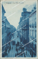 Delcampe - Bc49 Cartolina Trapani  Citta' Corso Vittorio Emanuele  Tram - Trapani