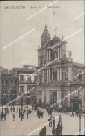 Delcampe - Bc144 Cartolina Caltanissetta Citta' Chiesa Di S.sebastiano 1914 - Caltanissetta
