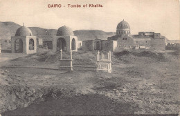 Delcampe - B322 Egypt Cairo Tombs Of Khalifs Vintage Postcard - Caïro