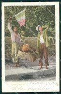 Delcampe - Napoli Città Costumi Scugnizzi Richter 194 Esposito Cartolina MX7760 - Napoli (Neapel)