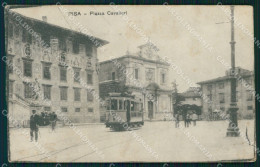 Delcampe - Pisa Città Piazza Cavalieri Santo Stefano Tram Cartolina WX1184 - Pisa