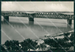Delcampe - Cremona Città Ponte Sul Po PIEGHINA Foto FG Cartolina ZKM9249 - Como