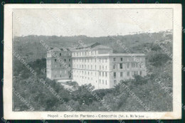 Delcampe - Napoli Città Convitto Pontano Conocchia Cartolina MX5545 - Napoli (Neapel)