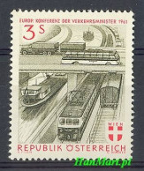 Delcampe - Austria 1961 Mi 1086 MNH (ZE1 AST1086) - Schiffe