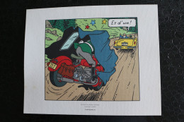 Delcampe - Ex-Libris-Tintin - Trois Dessins De Hergé- Extrait De L'Affaire Tournesol - Planche 57 Strip / 9-10-11 - Dim:240x193mm - Illustratori G - I