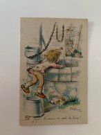 Delcampe - P13-illustrateur Roger Levasseur.–et Jojo, Tu Viens, On Voit La Lune, Enfants, Puit - Levasseur, Roger
