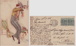 Delcampe - # MAUZAN - Serie 79-6  DONNA GITANA  CON BAMBINO   1918 - Sonstige & Ohne Zuordnung