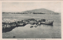 Delcampe - # TRAPANI: PANORAMA COL MONTE S. GIULIANO - Trapani