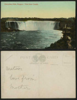 Delcampe - Canada View HORSESHOE FALLS Niagara Falls Old Postcard - Non Classificati