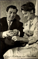Delcampe - CPA Schauspieler Gertrud Kückelmann Und Peter Pasetti, Portrait - Actores