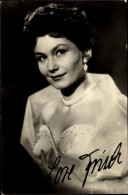 Delcampe - CPA Schauspielerin Lore Frisch, Portrait, Autogramm, Meine Frau Macht Musik - Actores