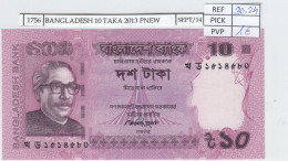 Delcampe - CRJ1756 BILLETE BANGLADESH 10 TAKA 2013 P-54b - Bangladesh