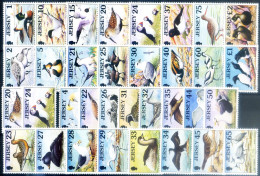 Delcampe - Jersey. Definitiva. Fauna. Uccelli 1997-1999. - Jersey
